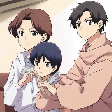 In the anime series, the main character has the ability to poke into others' thoughts and read their minds.
