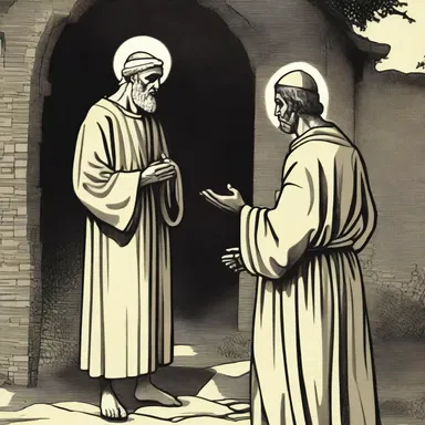 In the religious parable, the protagonist reneges on his vow to uphold his faith.