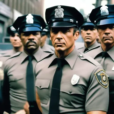 In order to create an edge for his character, the actor extensively studied the mannerisms and behavior of real-life police officers.