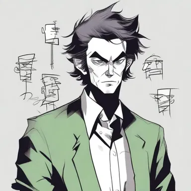 The main character always manages to find an edge over his adversaries with his creative and unconventional thinking.