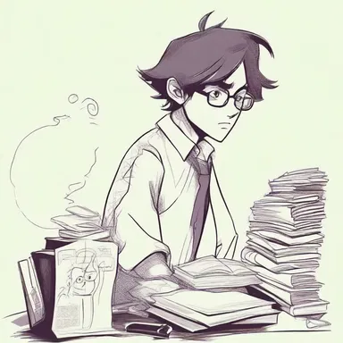 The main character always manages to find an edge over his adversaries with his creative and unconventional thinking.
