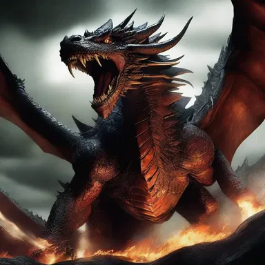 The menacing dragon's roar filled with edge made the fantasy battle feel incredibly intense.