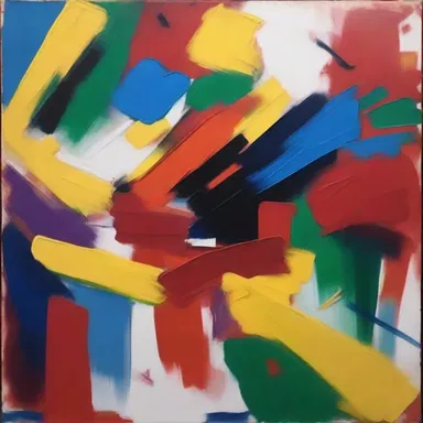 The artist used bold brushstrokes and vibrant colors to bring an edge of urgency to the painting.
