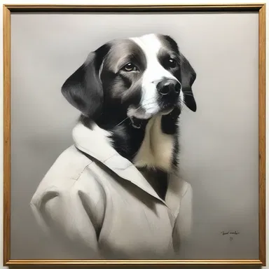 The artist used tonal shading techniques to create a realistic and three-dimensional effect in the painting.