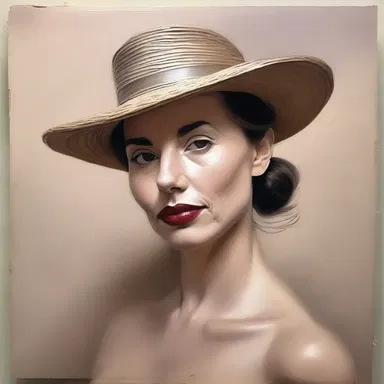 The artist used tonal shading techniques to create a realistic and three-dimensional effect in the painting.