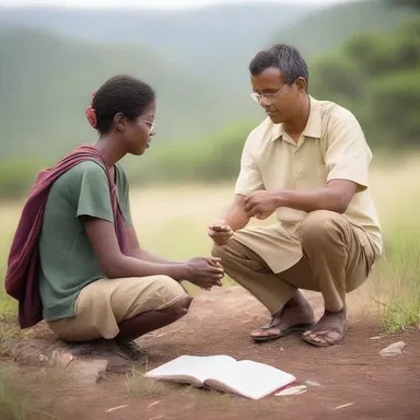 The scripture emphasized the importance of guiding and mentoring hobbledehoy in their spiritual journey.