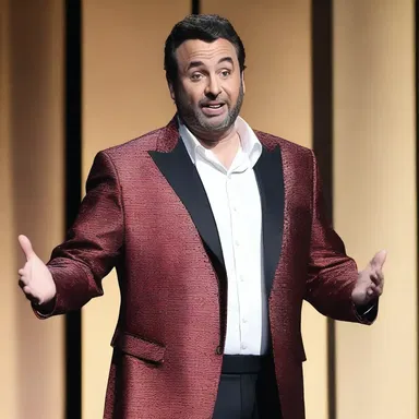 The stand-up comedian made a hilarious back-formation when he joked that 'blame' came from 'blameful'.