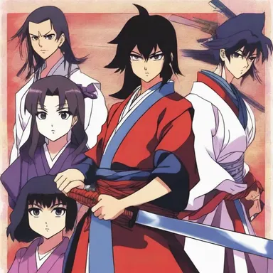 In the anime series, the young protagonist mistakenly believes that 'samurai' was a back-formation originating from 'samu'.