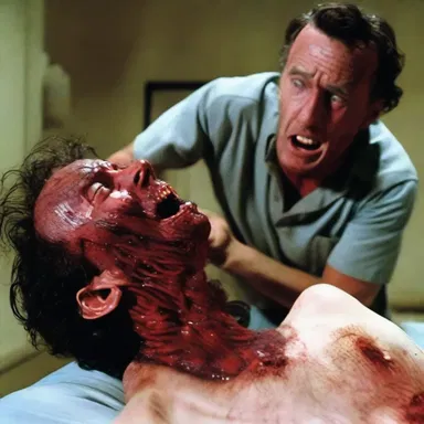 The horror movie reached its climax as the protagonist woke up with a rick in his neck, unable to move.