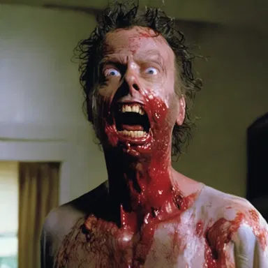 The horror movie reached its climax as the protagonist woke up with a rick in his neck, unable to move.
