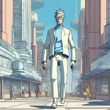 In the futuristic city, people have developed an ability to rick their bodies to travel through time.