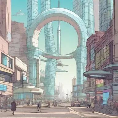 In the futuristic city, people have developed an ability to rick their bodies to travel through time.