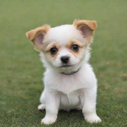 Generate a visually appealing image of a small, adorable dog.