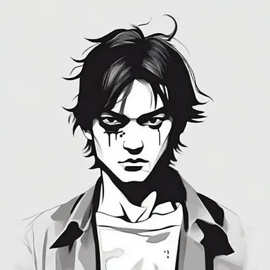 In the novel, the protagonist's deranged mind leads him to commit horrific acts of violence.
