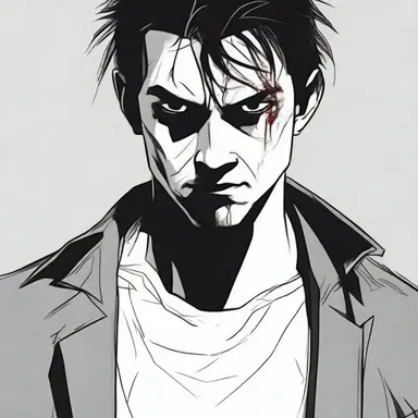 In the novel, the protagonist's deranged mind leads him to commit horrific acts of violence.