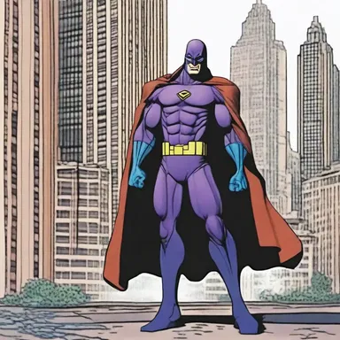 The deranged supervillain terrorized the city with his insane plans for world domination.