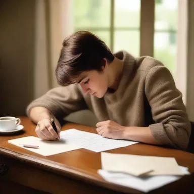 He brought her round to his way of thinking by writing her a heartfelt love letter.