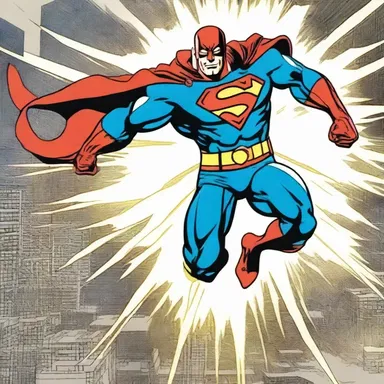 In the comic book, the superhero unleashed a powerful fusillade of laser beams to defeat the villain and save the city.