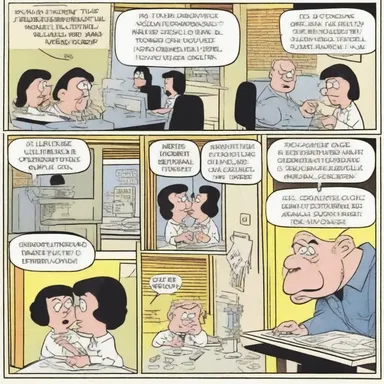 The comic strip was criticized for its raciness, as it frequently used suggestive language and innuendos.