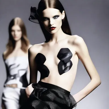The fashion industry often incorporates elements of raciness to create bold and provocative designs.