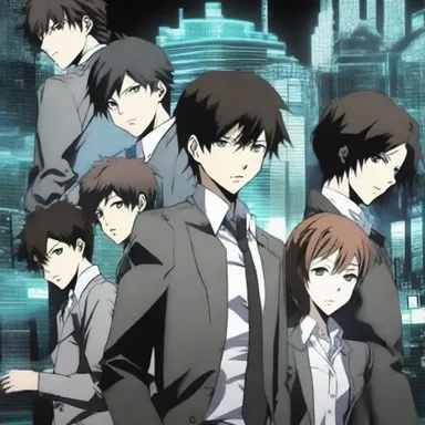 The anime series 'Psycho-Pass' features characters with advanced technology that can analyze and manipulate people's frontal lobes to predict their behavior.