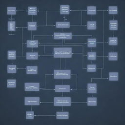 A detailed Von Neumann architecture diagram illustrating the central processing unit, memory, input devices, output devices and their interconnections.