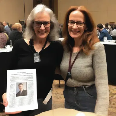 At the science fiction convention, she attempted to sidle up to the renowned author in hopes of discussing her favorite book series.