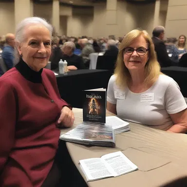 At the science fiction convention, she attempted to sidle up to the renowned author in hopes of discussing her favorite book series.