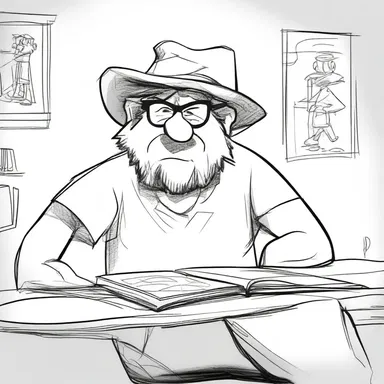 During the comic convention, he hoped to sidle up to the famous cartoonist and ask for a personalized sketch of his favorite character.
