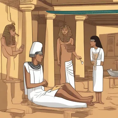 The clinic on ancient civilizations taught the attendees about the daily life of the Egyptians.
