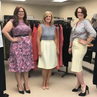 The fashion clinic helped individuals enhance their personal style and choose the right clothing for their body shape.