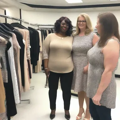 The fashion clinic helped individuals enhance their personal style and choose the right clothing for their body shape.