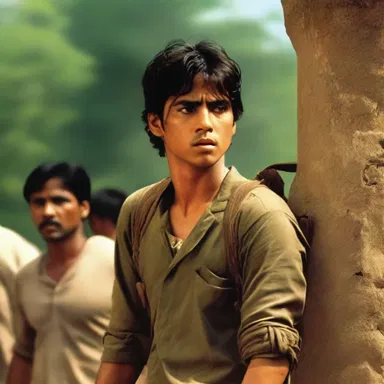 The protagonist in the movie was portrayed as a well-adjusted character despite facing numerous challenges.
