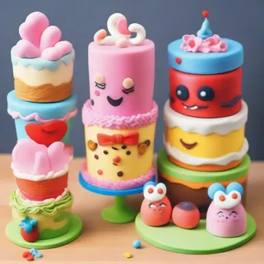 The baker in the cartoon series always manages to create the most delicious and visually appealing cakes.