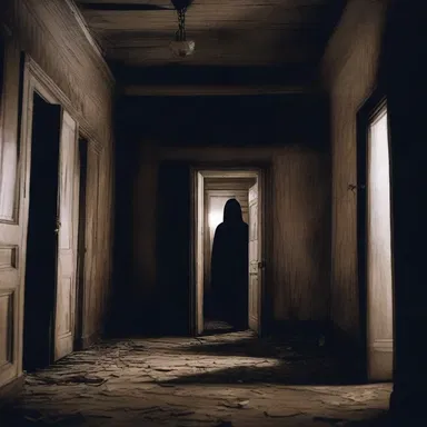 The horror movie successfully unwrapped the dark secret of the haunted house.