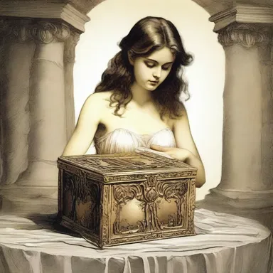 In Greek mythology, Pandora's box was opened, unwrapping all the evils of the world.