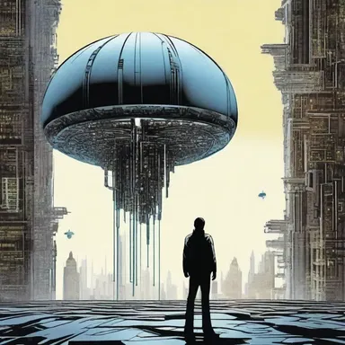 In the science fiction novel, the protagonist unwrapped the mysterious object to reveal its hidden purpose.