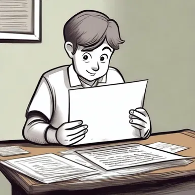 With careful precision, the main character in the story unwrapped the letter, anxiously awaiting its contents.