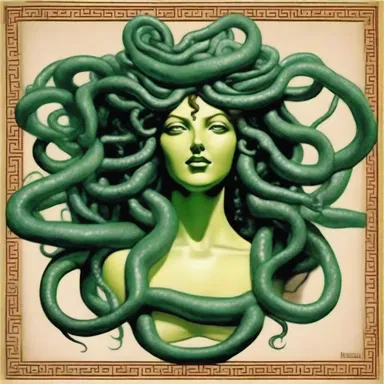 In Greek mythology, the serpent-haired monster Medusa could turn anyone who looked at her into stone, like a choke used in electrical circuits to attenuate current.