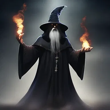 The evil wizard would often use his dark magic to choke the air and create an atmosphere of despair.
