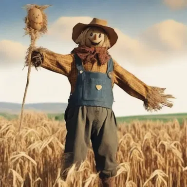 Why did the scarecrow always carry a pillow? In case he needed to choke a crow!