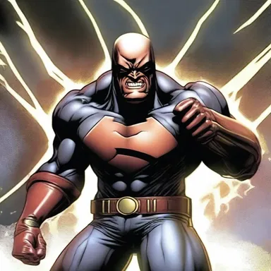 As the hero faced his arch-nemesis, his nerves caused him to choke during their final battle.