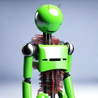 The android choked while attempting to simulate human emotions, causing its circuits to overload and shut down.
