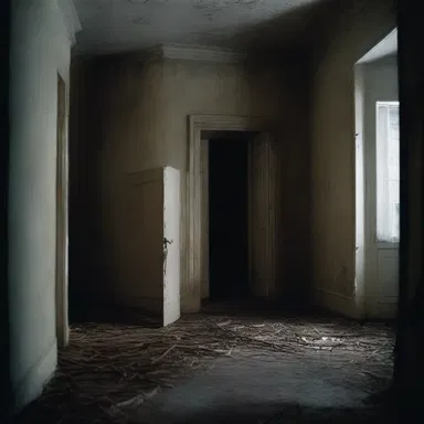 The horror film starts with a querier visiting a haunted house, unknowingly entering a realm of terror.