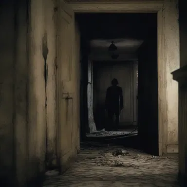 The horror film starts with a querier visiting a haunted house, unknowingly entering a realm of terror.