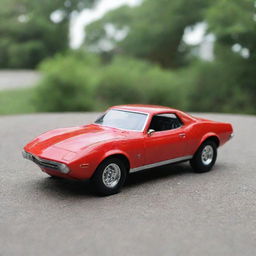 A toy car that has the value of 1 dollar, looking affordable yet enchanting