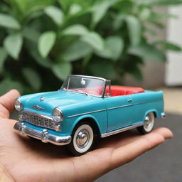 A toy car that has the value of 1 dollar, looking affordable yet enchanting