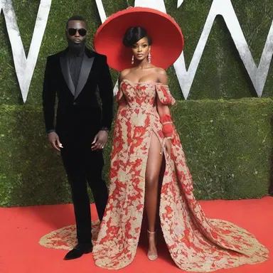 Celebrities walked the red carpet in their elaborate fancy dress outfits, showcasing the latest trends and designer creations.