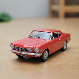 A toy car that has the value of 1 dollar, looking affordable yet enchanting