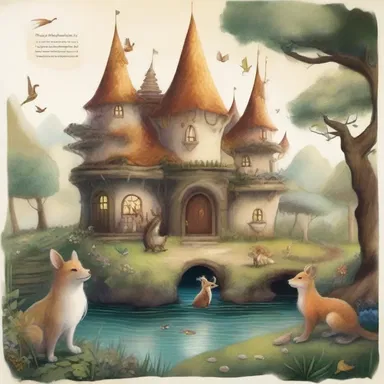 The fantastical creatures and magical landscapes in the book made it feel homey and inviting.